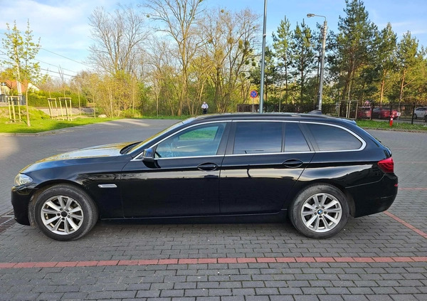 BMW Seria 5 cena 49900 przebieg: 190000, rok produkcji 2014 z Milanówek małe 79